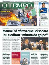 Capa do jornal Jornal O Tempo 10/06/2025