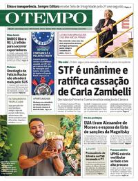 Capa do jornal Jornal O Tempo 13/12/2025