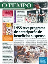 Capa do jornal Jornal O Tempo 16/05/2025