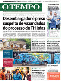 Capa do jornal Jornal O Tempo 17/12/2025