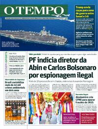 Capa do jornal Jornal O Tempo 18/06/2025