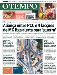 Capa do jornal Jornal O Tempo 24/10/2025