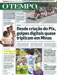 Capa do jornal Jornal O Tempo 26/05/2025