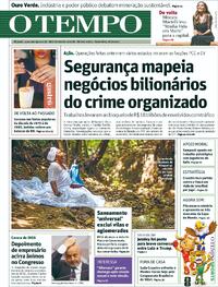 Capa do jornal Jornal O Tempo 26/09/2025