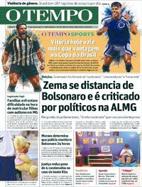 Capa do jornal Jornal O Tempo 27/08/2025