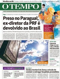 Capa do jornal Jornal O Tempo 27/12/2025