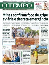 Capa Jornal O Tempo 28/05/2025