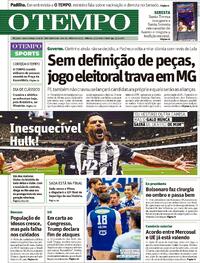Capa do jornal Jornal O Tempo 02/05/2026