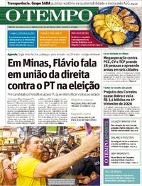 Capa do jornal Jornal O Tempo 02/06/2026