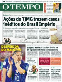 Capa Jornal O Tempo 03/07/2026