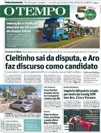 Capa Jornal O Tempo 04/08/2026