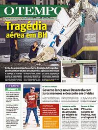 Capa do jornal Jornal O Tempo 05/05/2026