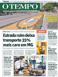 Capa do jornal Jornal O Tempo 05/06/2026