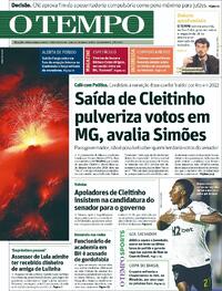 Capa Jornal O Tempo