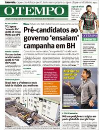 Capa do jornal Jornal O Tempo 06/05/2026