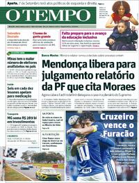 Capa do jornal Jornal O Tempo 07/09/2026