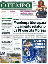 Capa Jornal O Tempo