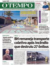 Capa Jornal O Tempo 08/06/2026