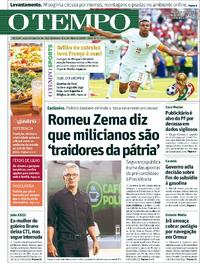 Capa Jornal O Tempo