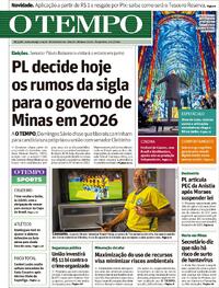 Capa do jornal Jornal O Tempo 12/05/2026