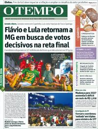 Capa Jornal O Tempo