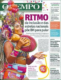 Capa do jornal Jornal O Tempo 17/02/2026