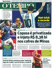 Capa Jornal O Tempo 17/06/2026