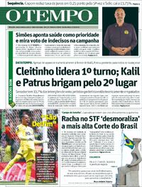 Capa Jornal O Tempo
