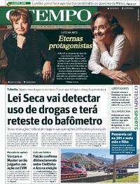 Capa Jornal O Tempo 19/08/2026