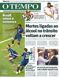 Capa Jornal O Tempo