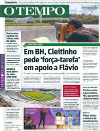Capa Jornal O Tempo 21/10/2026
