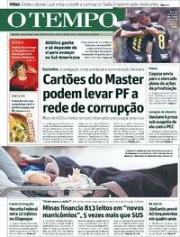 Capa do jornal Jornal O Tempo 22/05/2026