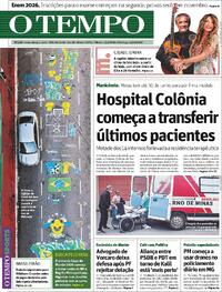 Capa do jornal Jornal O Tempo 23/05/2026
