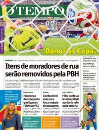 Capa Jornal O Tempo