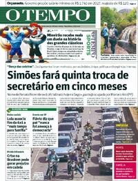Capa Jornal O Tempo