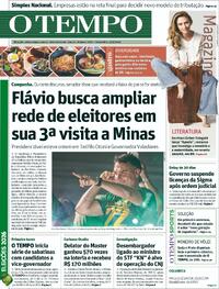 Capa Jornal O Tempo 25/09/2026