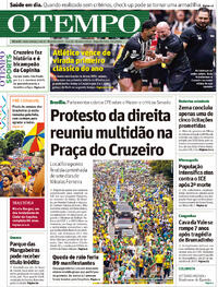 Capa do jornal Jornal O Tempo 26/01/2026