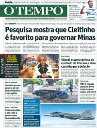 Capa do jornal Jornal O Tempo 26/03/2026