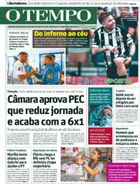 Capa do jornal Jornal O Tempo 28/05/2026