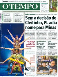 Capa Jornal O Tempo