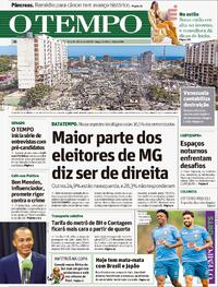 Capa Jornal O Tempo 29/06/2026