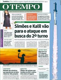 Capa Jornal O Tempo
