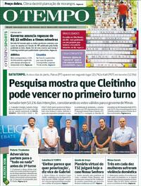 Capa Jornal O Tempo