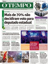Capa Jornal O Tempo
