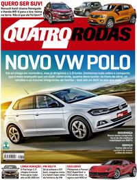 Capa da revista Quatro Rodas 01/09/2017