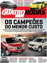 Capa da revista Quatro Rodas 01/11/2018