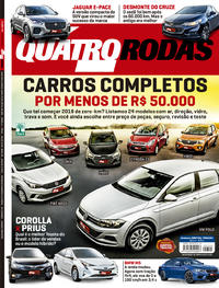 Capa da revista Quatro Rodas 01/03/2018
