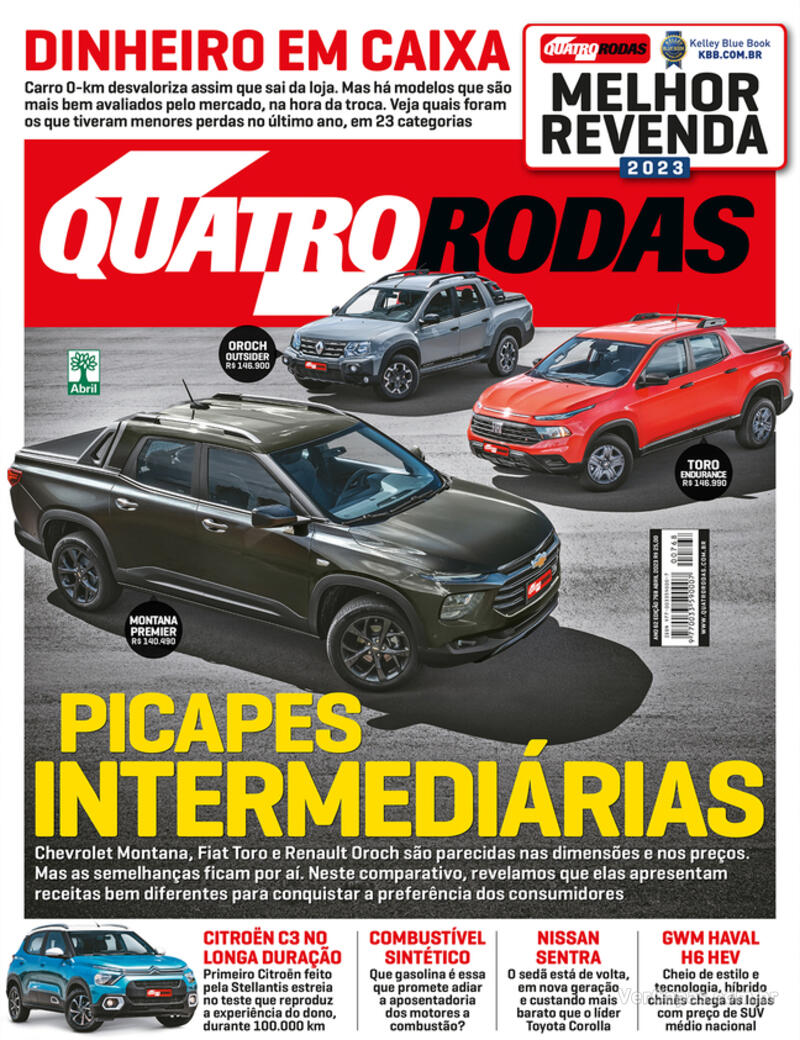 Capa Quatro Rodas Edi o Quarta 1 De Mar o De 2023