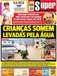 Capa do jornal Super Notícia 05/12/2017