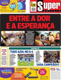 Capa do jornal Super Notícia 08/10/2017